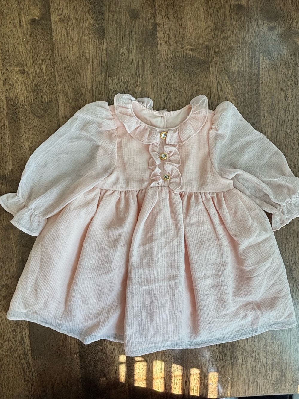 Laura Ashley London Blush Pink Dress size 18 months